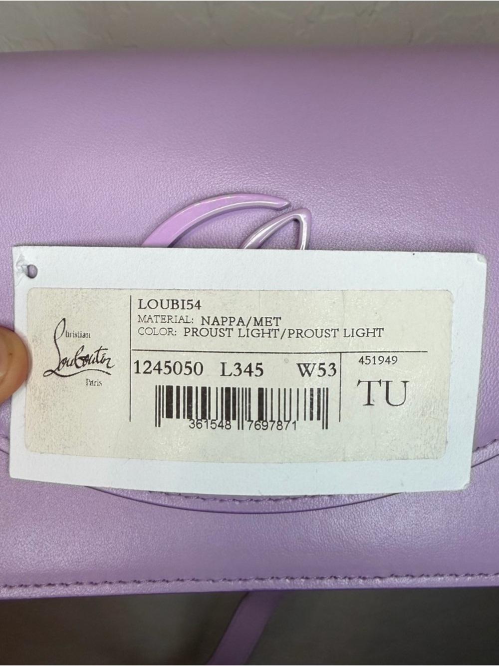 Christian Louboutin Loubi54 Small Crossbody - Picture 14 of 14